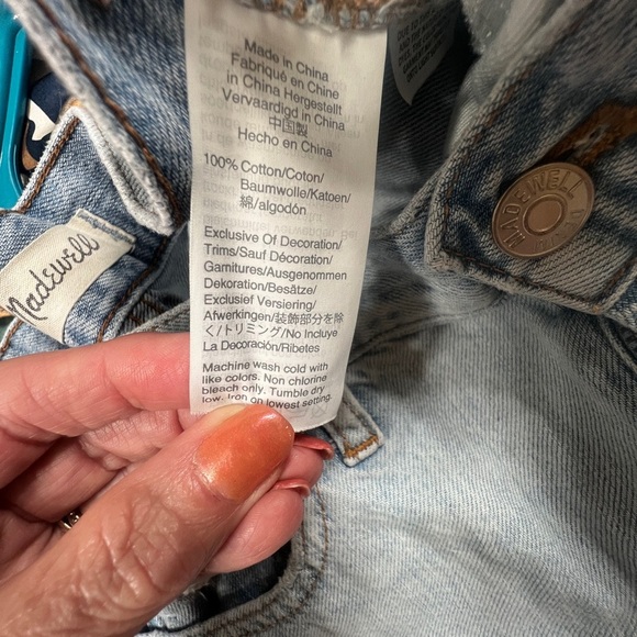 Madewell women’s perfect vintage jean sz 27 - Picture 6 of 6